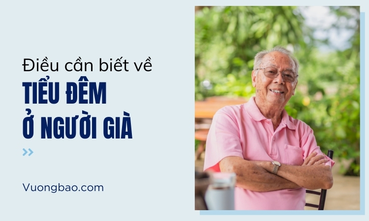 Tiểu đêm ở người già: Triệu chứng, nguyên nhân và cách điều trị
