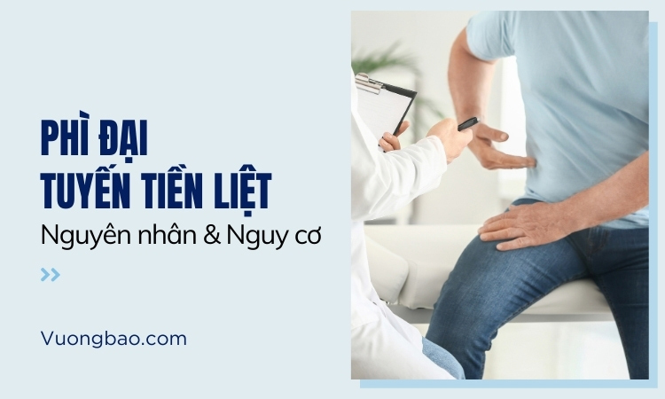 Nguyên nhân phì đại tuyến tiền liệt và các nguy cơ